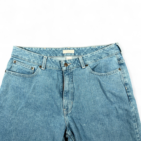 Vintage Van Heusen Jeans Mens 36x30 Blue Light Wash Relaxed Wide Leg Baggy Y2K - Picture 3 of 8